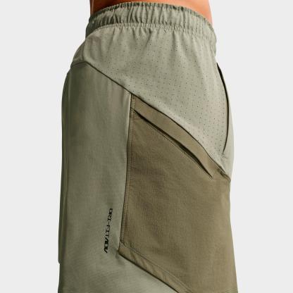 Men's Nithtke Pro Training Dri-FIT ADV 6" Shorts - Light Army/Medium Olive/Light Liquid Lime