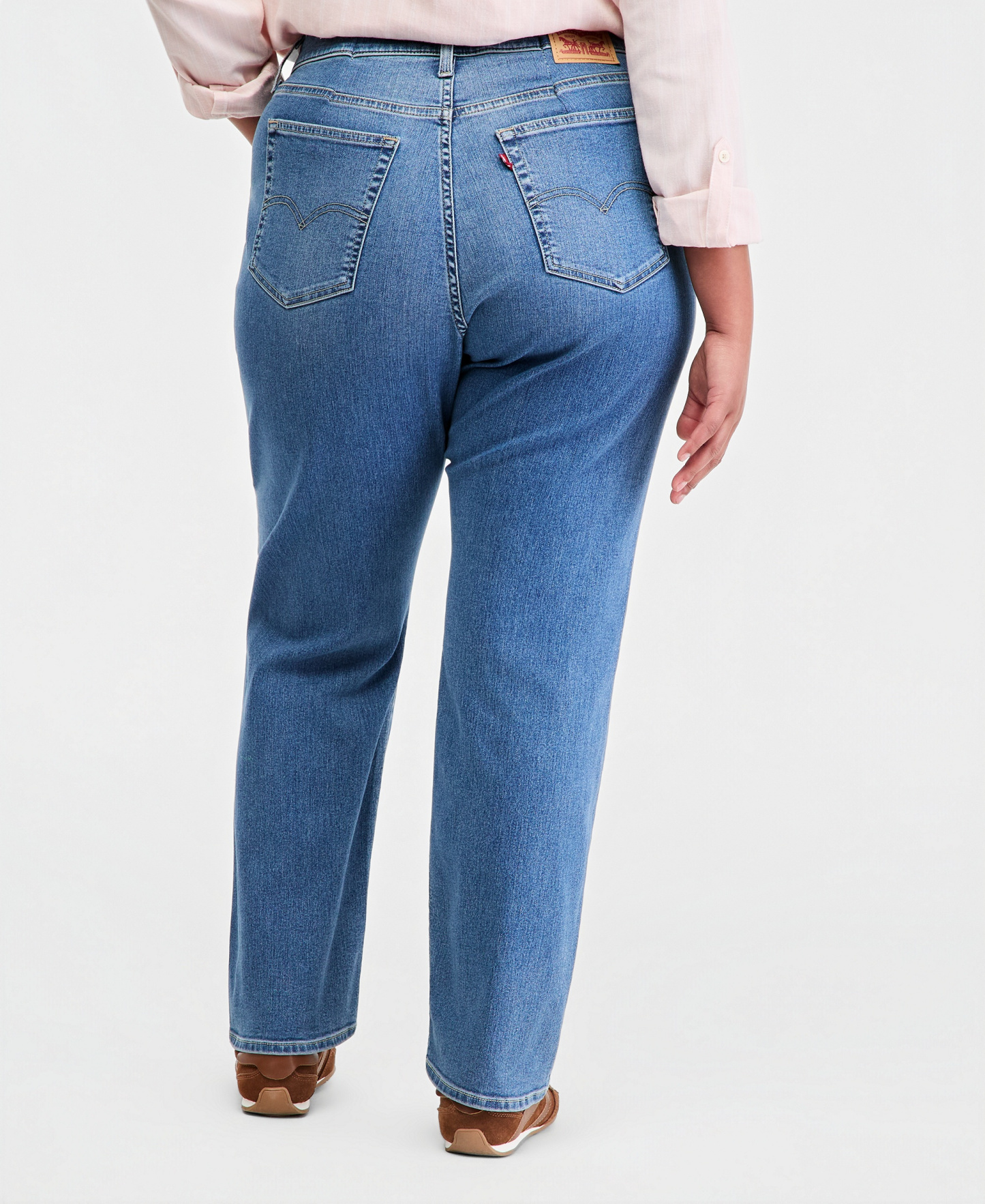 Levi's Trendy Plus Size 721 High-Rise Skinny Jeans - Eternal Indigo