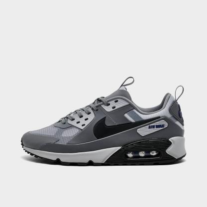Men's Nike Air Max 90 Drift Casual Shoes - Cool Grey/Deep Royal Blue/Wolf Grey/Black