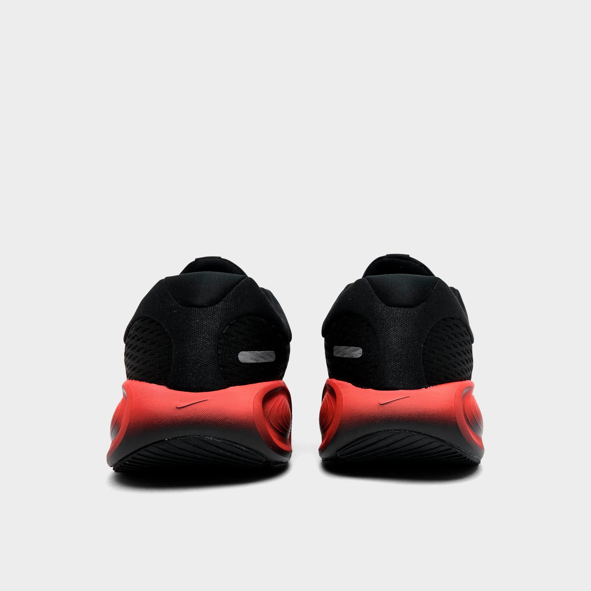 Big Kids' Nithtke Stellar Ride Running Shoes - Black/Cool Grey/University Red/Red Orbit - Back view
