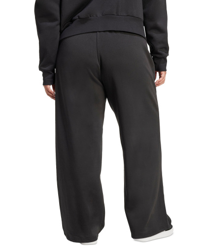 adidas Plus Size Essentials Fleece Mid-Rise Sweatpants - Black