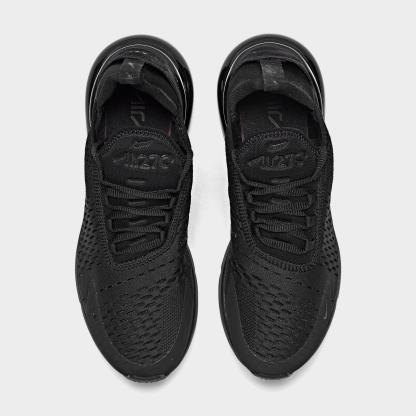 Women's Nithtke Air Max 270 Casual Shoes - Part 1 - Black/Black/Black - Top view