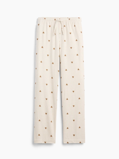 Adult Softest Flannel PJ Pants - Brannan stripe print