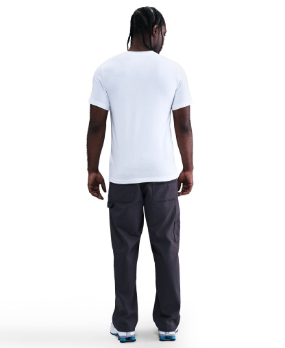 Nike Men's Swoosh Logo Crewneck T-Shirt - White