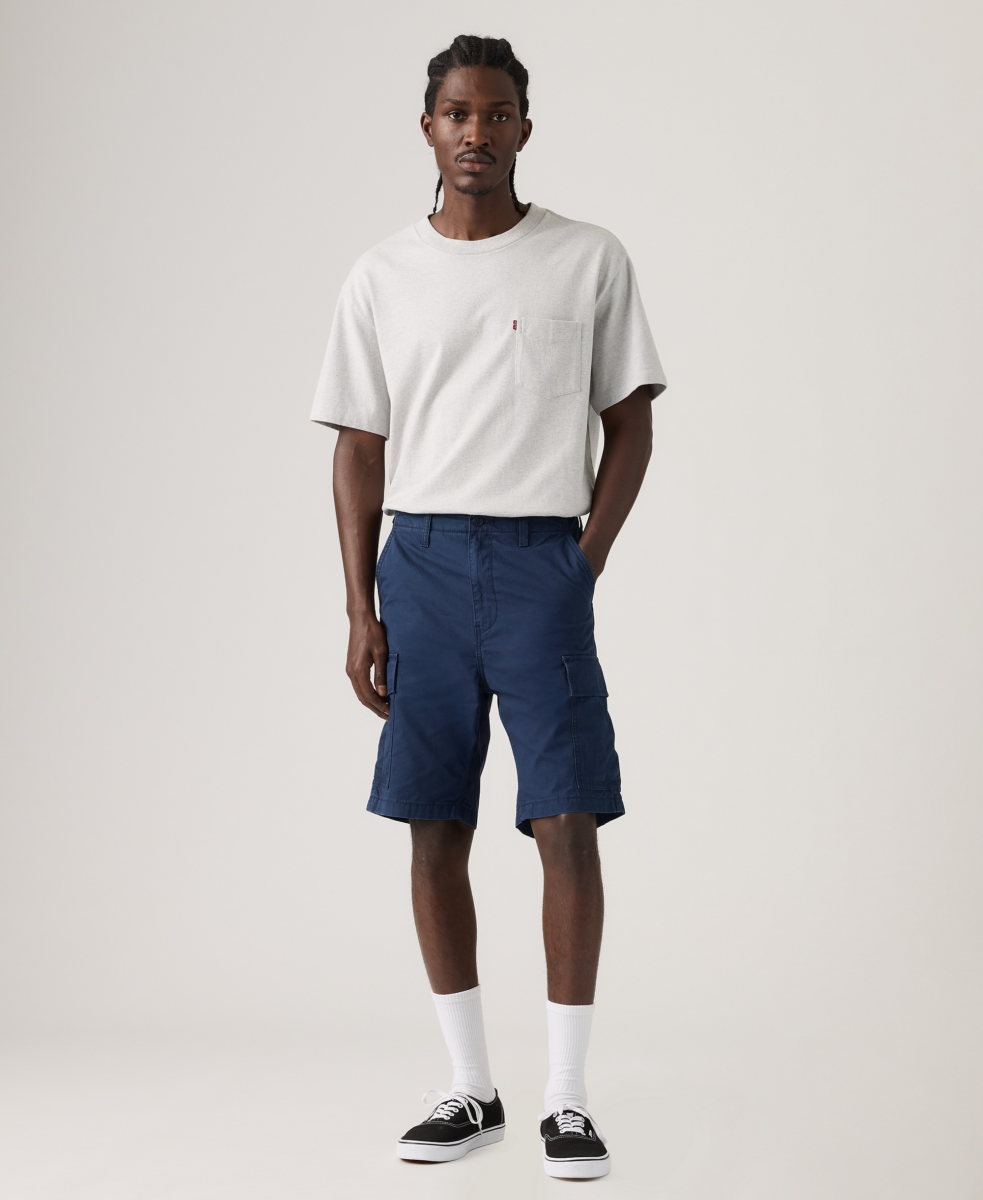 Levi's Men's Carrier 9.5" Cargo Shorts - Dress Blues