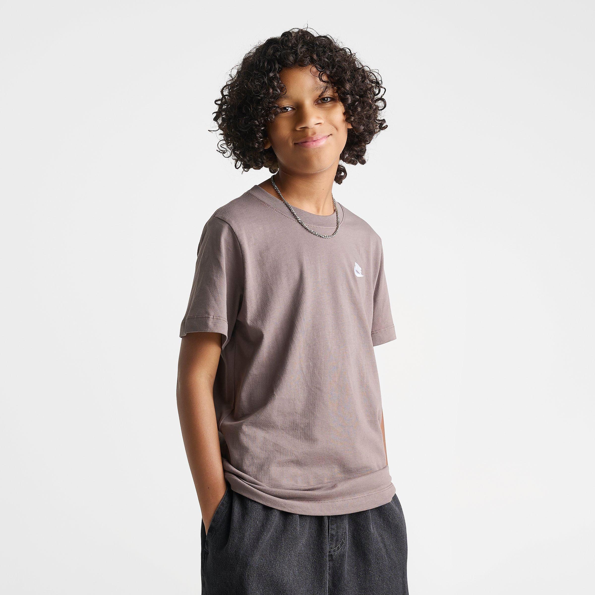 Big Kids' Nithtke Sportswear T-Shirt - Cavestone