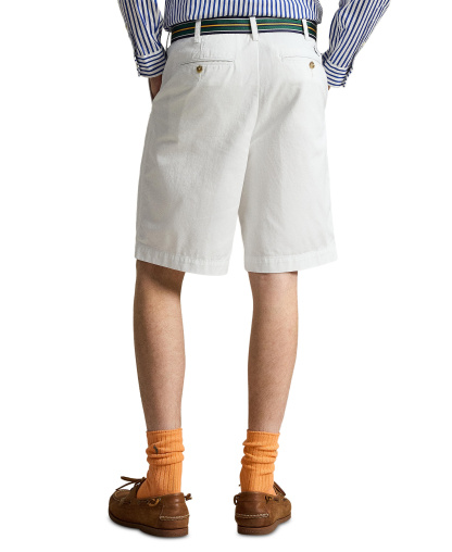 Polo Ralph Lauren Men's Relaxed Fit Twill 10" Short - White