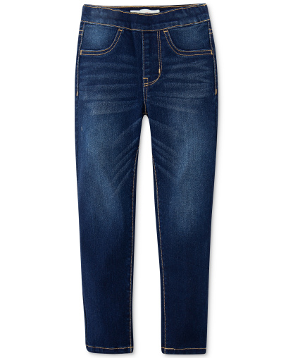 Levi's Girls' 7-16 Pull On Jegging - Dark Blue