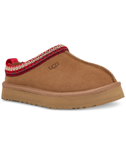 UGG® Kids Tazz Slip-On Clog Slippers - Chestnut