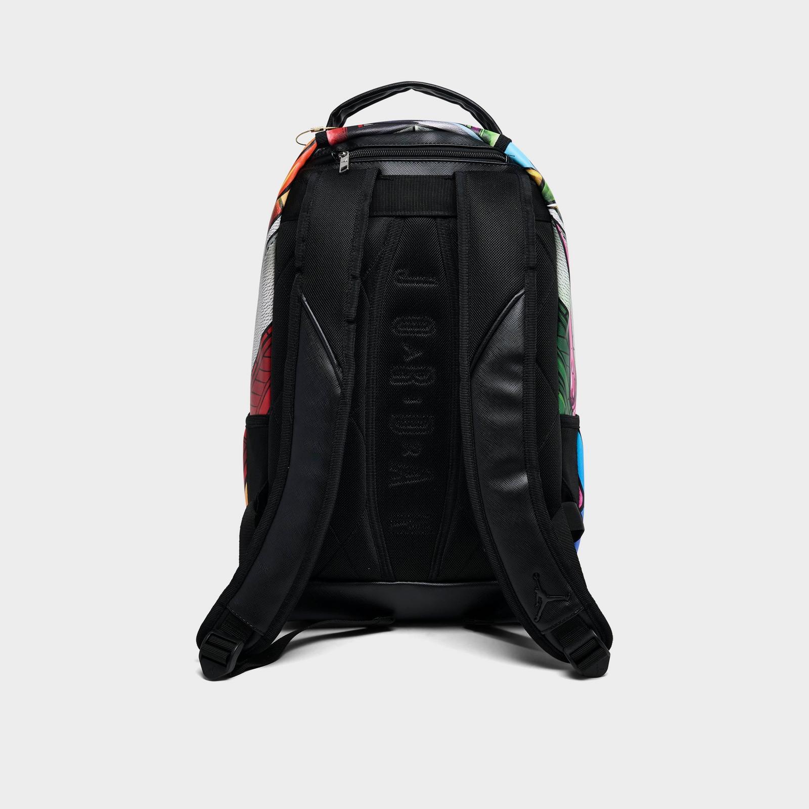 Jordan 6 Rings Sneaker Backpack - Black/Multi - view 4