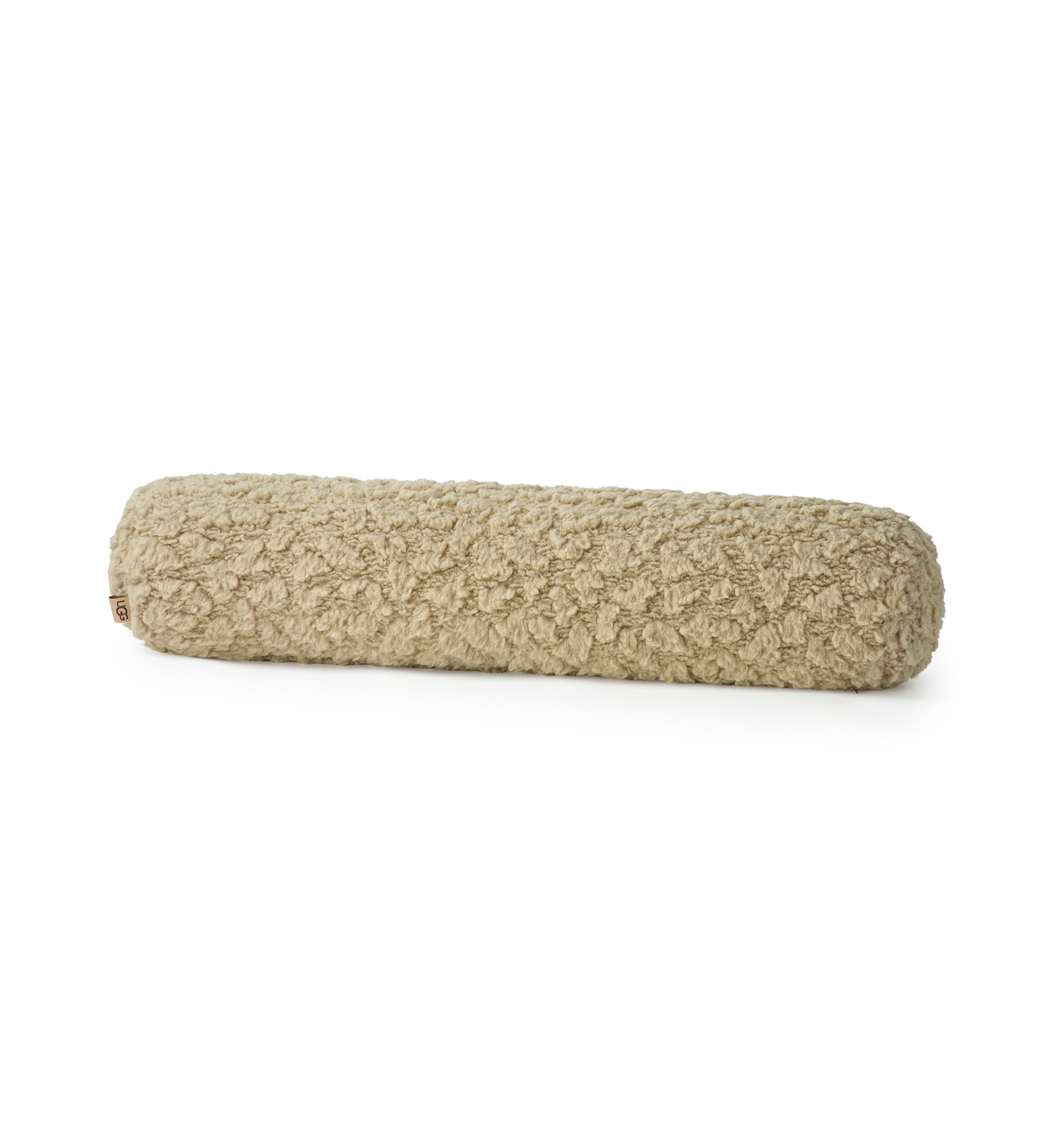 UGG® Shira Textured Bolster Pillow, 36" x 8" - Mustard Seed