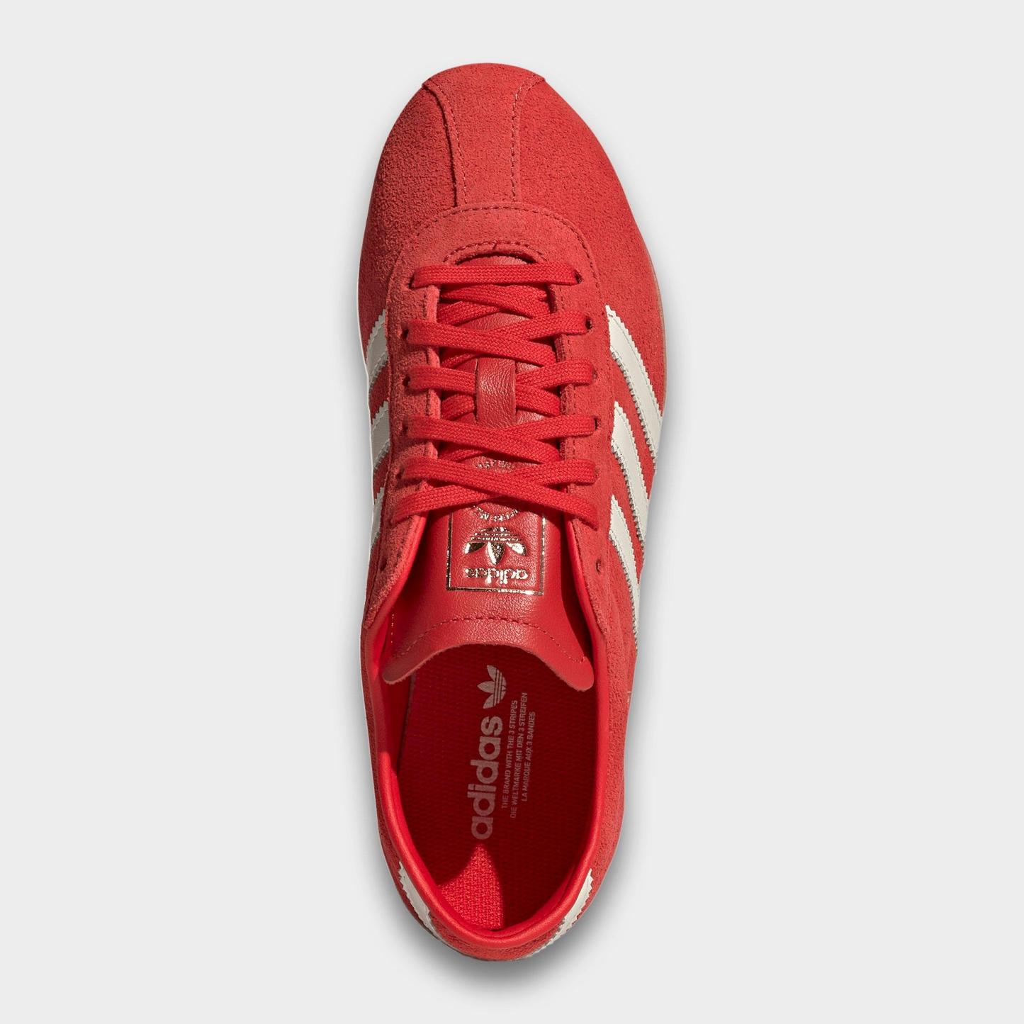 Women's adidas Originals Tokyo Casual Shoes - Part 3 - Red/Off White/Gum - Top view