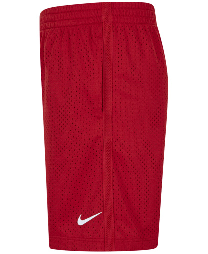 Nike Boys' 4-7 Dri-FIT Logo Mesh Pull-On Shorts - University Red