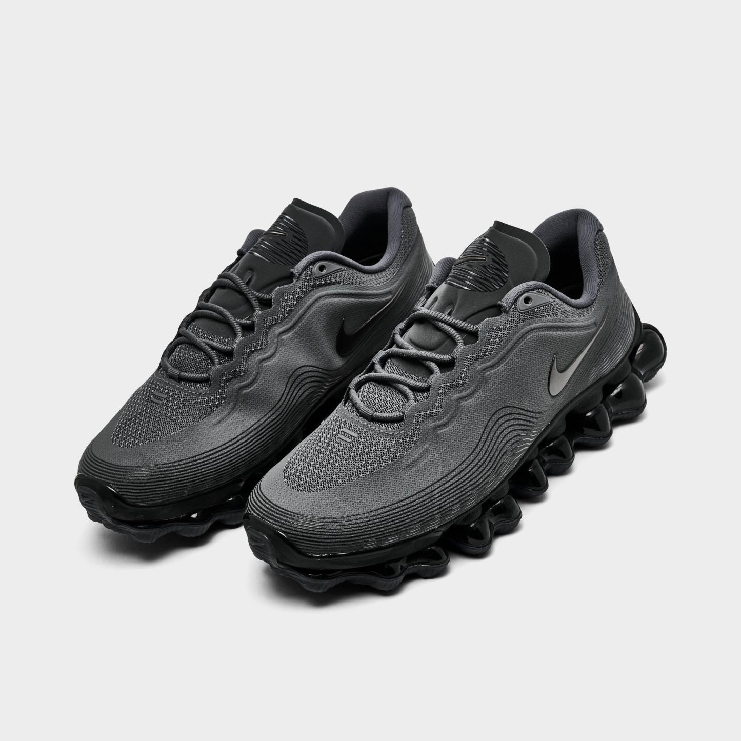 Men's Nithtke Air Liquid Max Casual Shoes - Best Grey/Metallic Dark Grey/Anthracite - Both shoes facing left