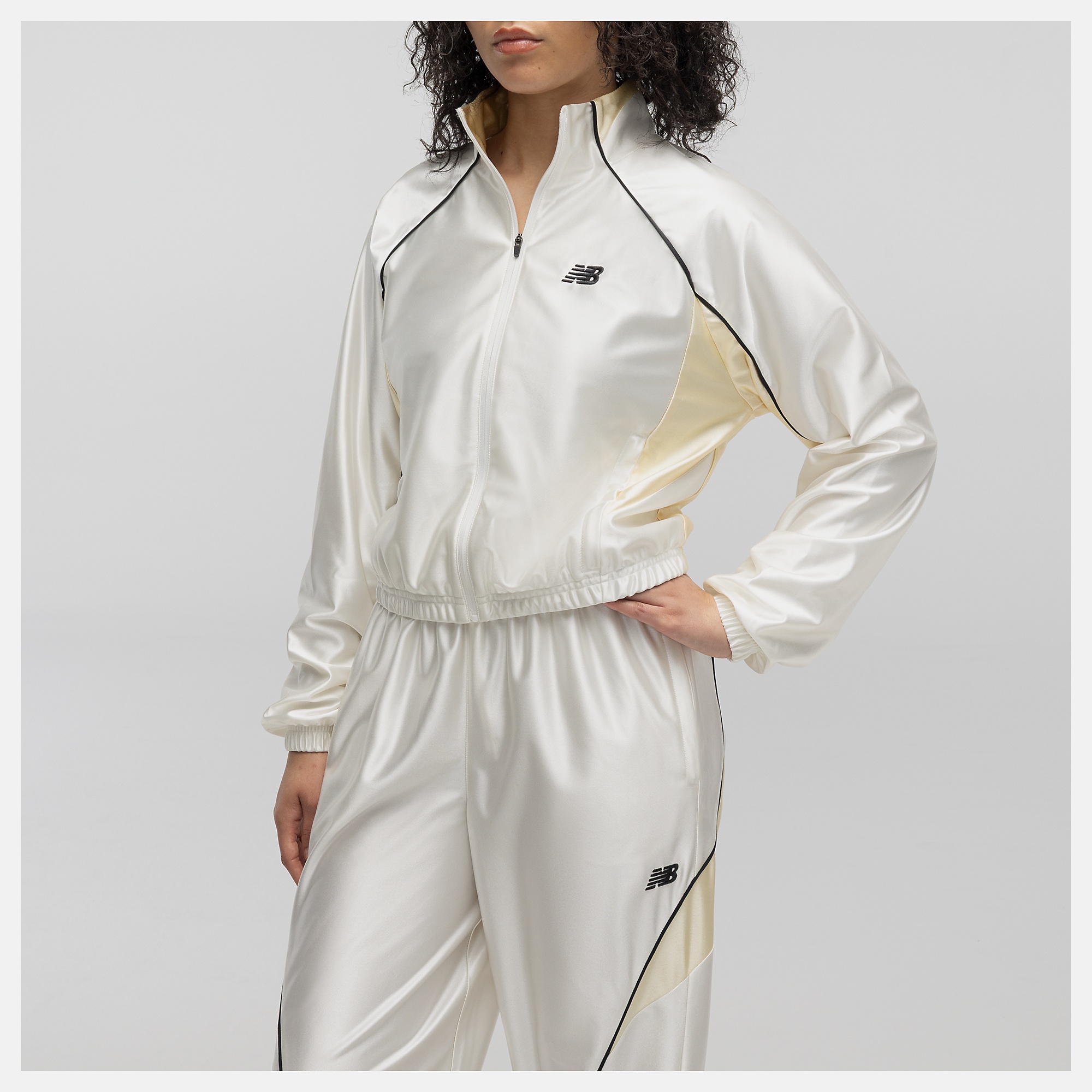 New Balance Basketball Track Jacket, WJ62B1GSSST