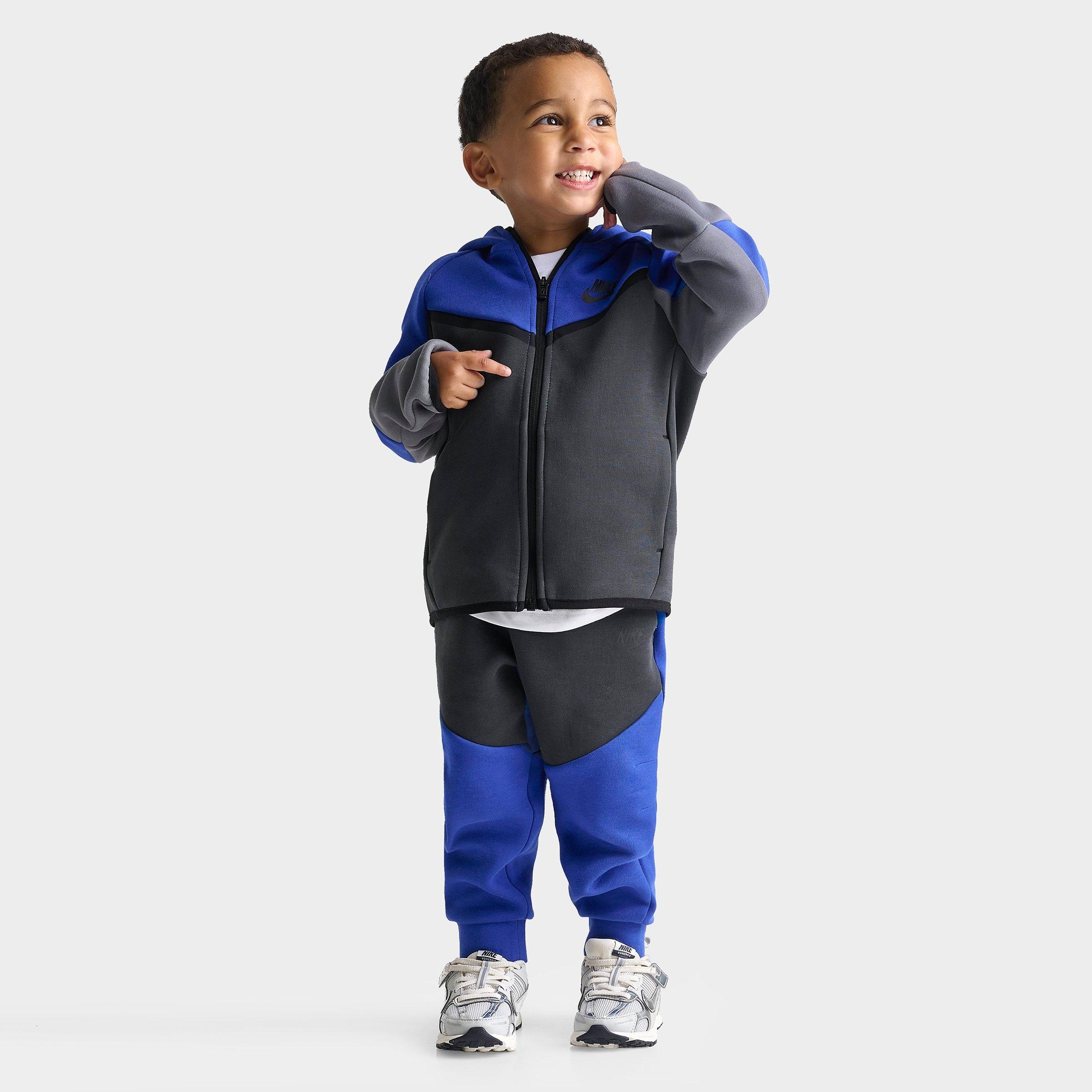 Kids' Toddler Nithtke Tech Fleece Full-Zip Set - Game Royal/Black