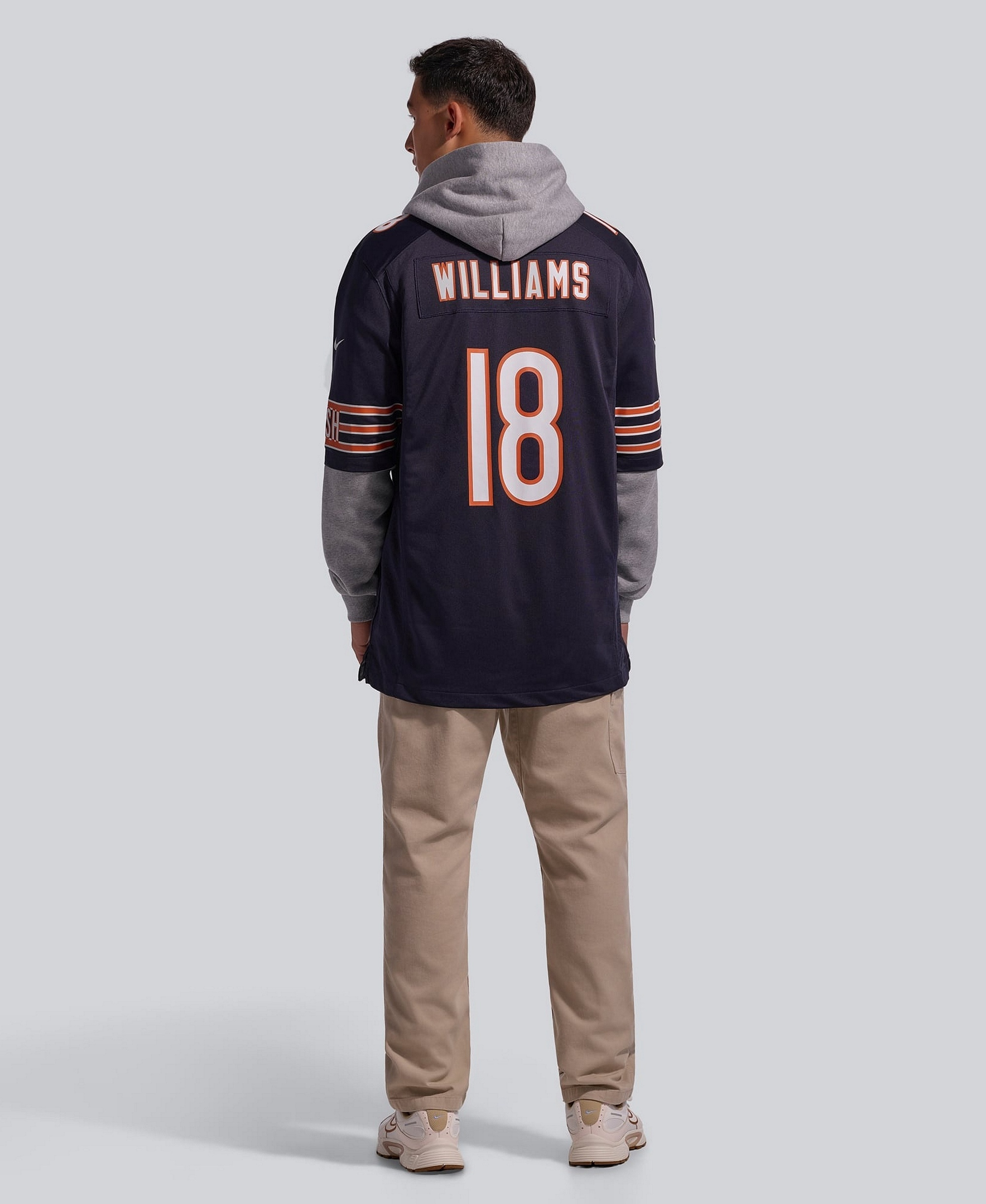 Nike Men's Caleb Williams Chicago Bears 2024 NFL Draft First Round Pick Player Game Jersey - Navy