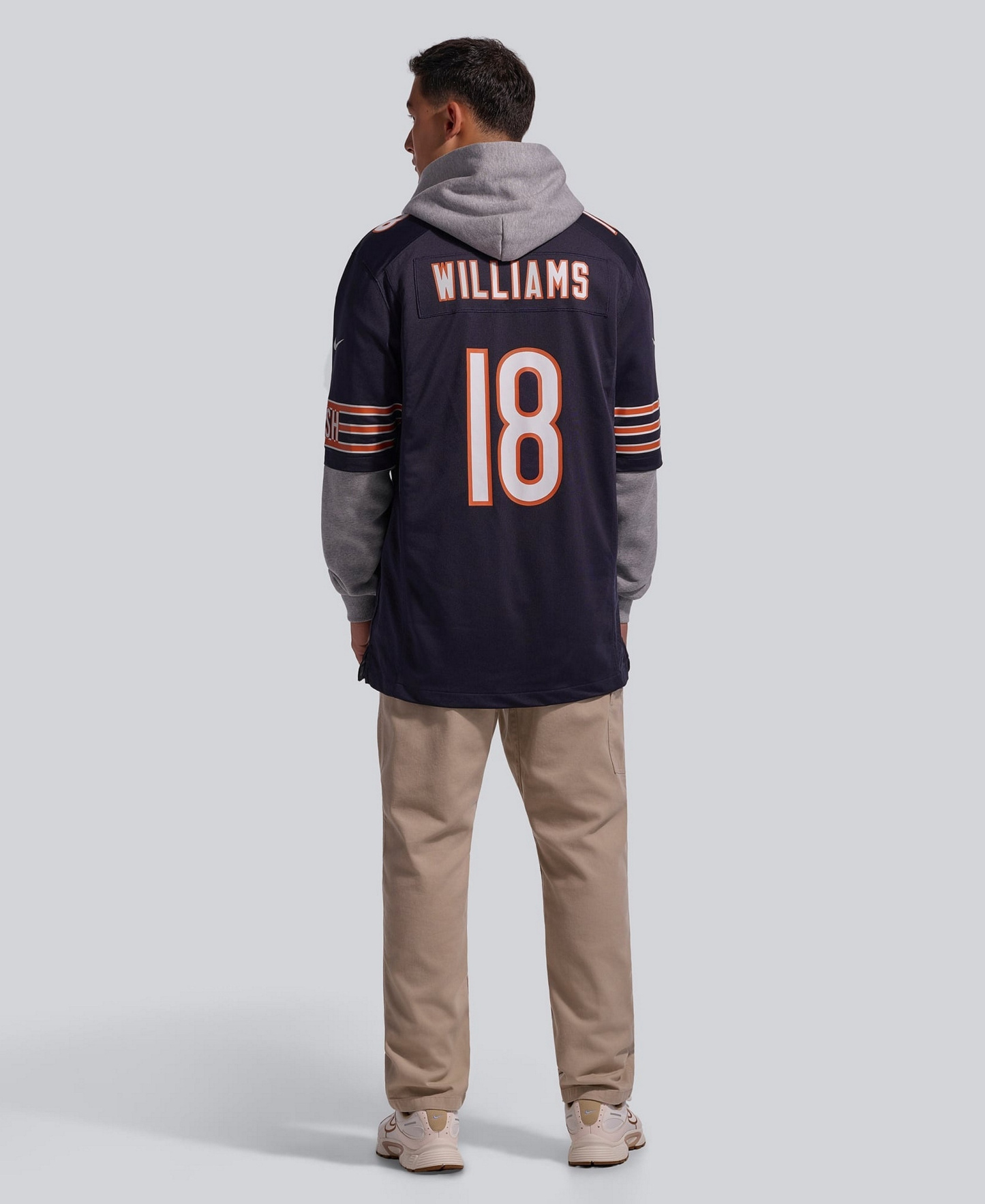 Nike Men's Caleb Williams Chicago Bears 2024 NFL Draft First Round Pick Player Game Jersey - Navy