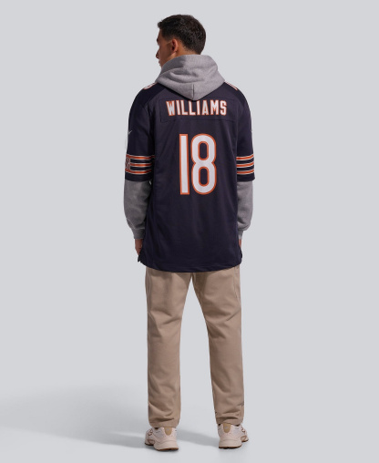 Nike Men's Caleb Williams Chicago Bears 2024 NFL Draft First Round Pick Player Game Jersey - Navy