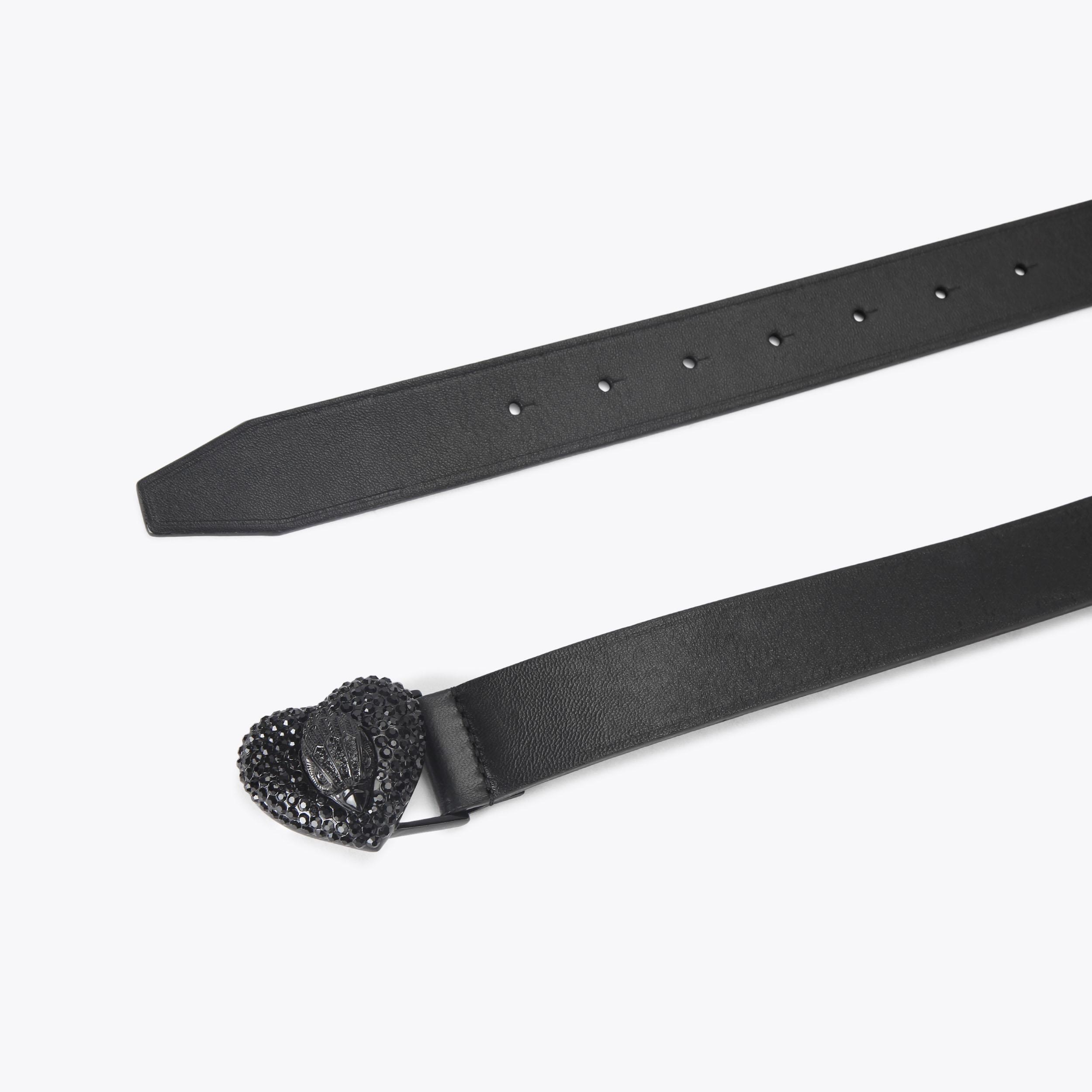 Kurt Geiger London Eagle Heart 30 Belt - Black - view 3