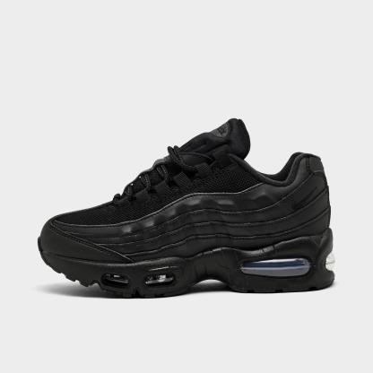 Big Kids' Nike Air Max 95 Casual Shoes - Black/Black/Black
