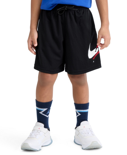 Jordan Boys' 8-20 Graphic Varsity-Style Mesh Shorts - Black
