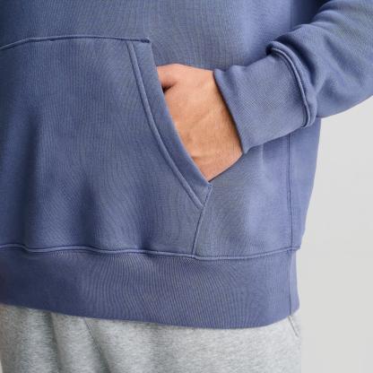 Men's Nithtke Club Fleece Premium Embroidered Pullover Hoodie - Part 1 - Diffused Blue/Diffused Blue/White