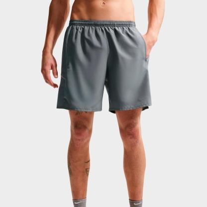 Men's Nike Miler Dri-FIT 7" Brief-Lined Running Shorts - Smoke Grey/Smoke Grey