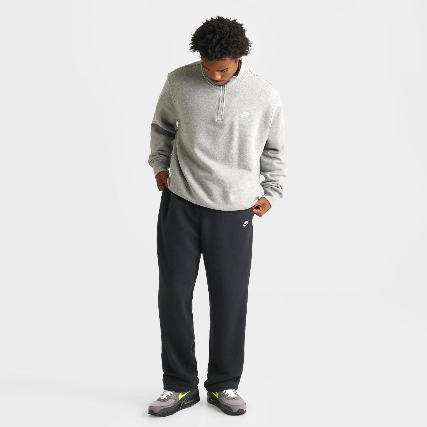 Men's Nithtke Sportswear Club Fleece Bungee Jogger Pants - Black/Black/Multi-Color