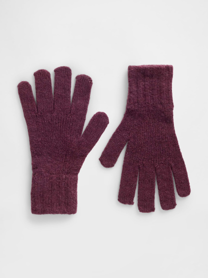 CashSoft Gloves - tuscan red