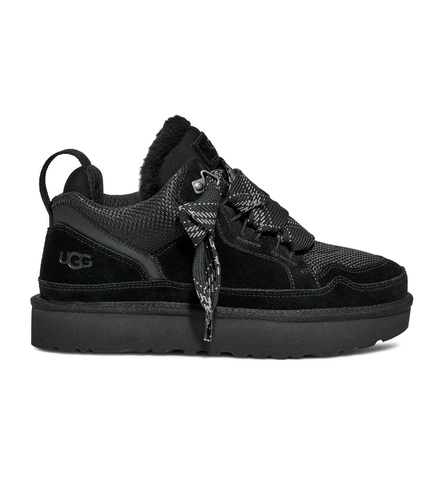 UGG® Women's Lowmel Lace-Up Sneaker Booties - Black