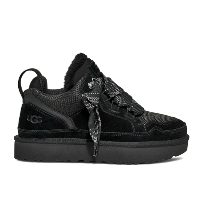 UGG® Women's Lowmel Lace-Up Sneaker Booties - Black