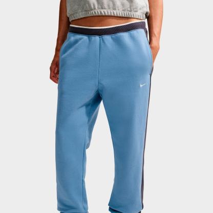 Women's Nithtke Studio Fleece Medium-Weight Mid-Rise Jogger Pants - Work Blue/Gridiron/Sail
