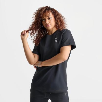 Women's Nike Short-Sleeve Basketball T-Shirt - Black