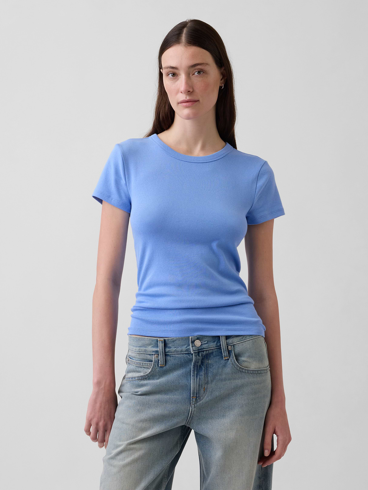 Modern Crew T-Shirt - Moore blue