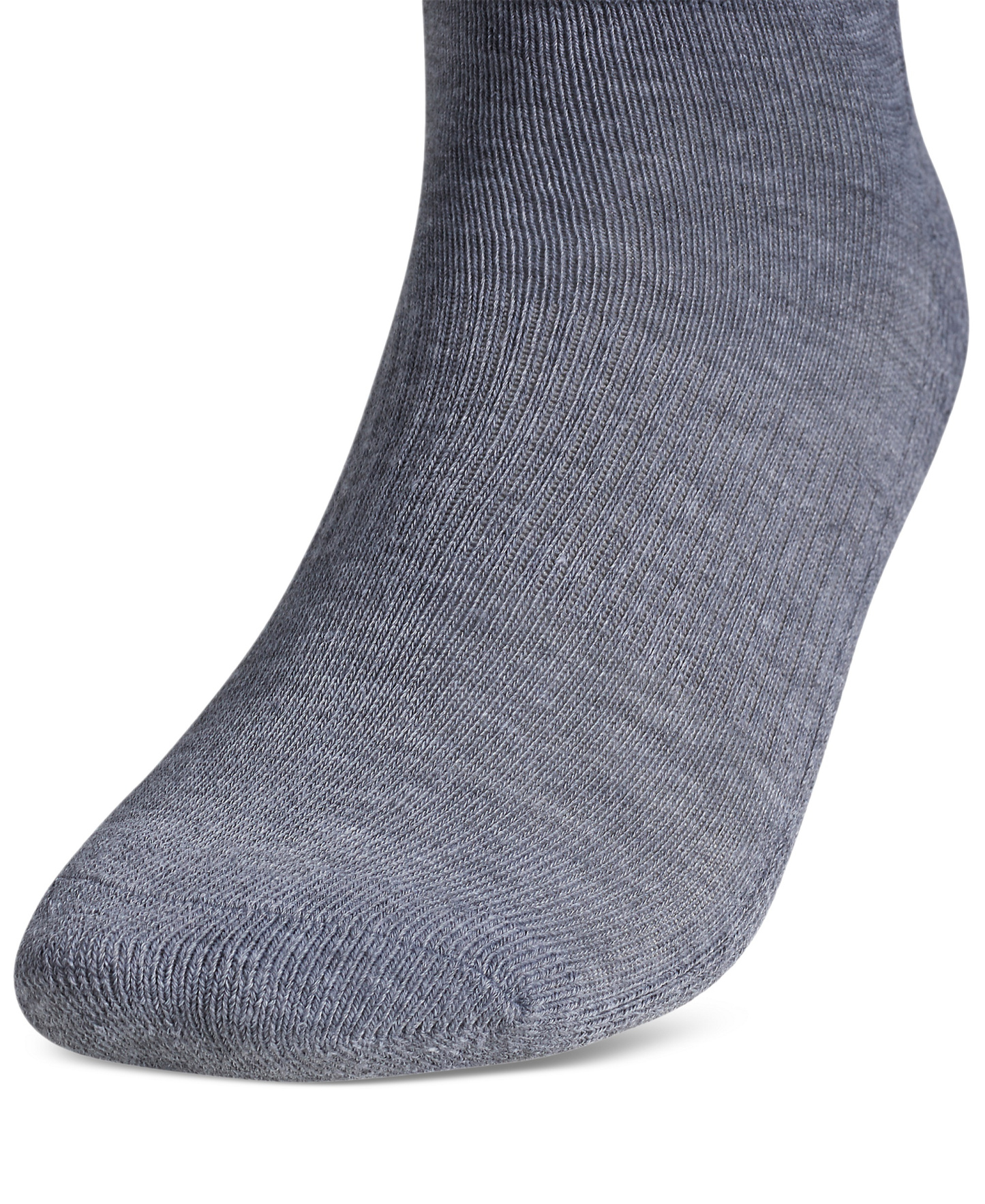 adidas Men's Cushioned Athletic 6-Pack Low Cut Socks - Medium Grey