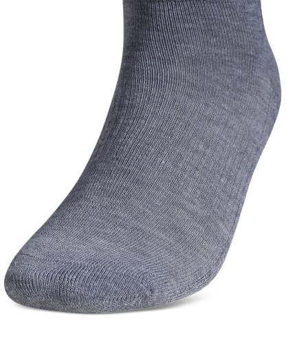 adidas Men's Cushioned Athletic 6-Pack Low Cut Socks - Medium Grey