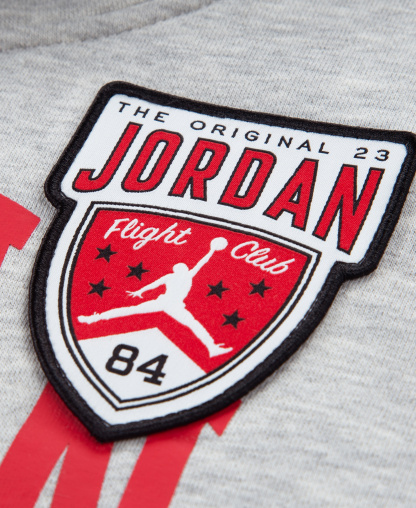 Jordan Boys' 8-20 Highway Arch Long-Sleeve Hoodie - Gray Heather