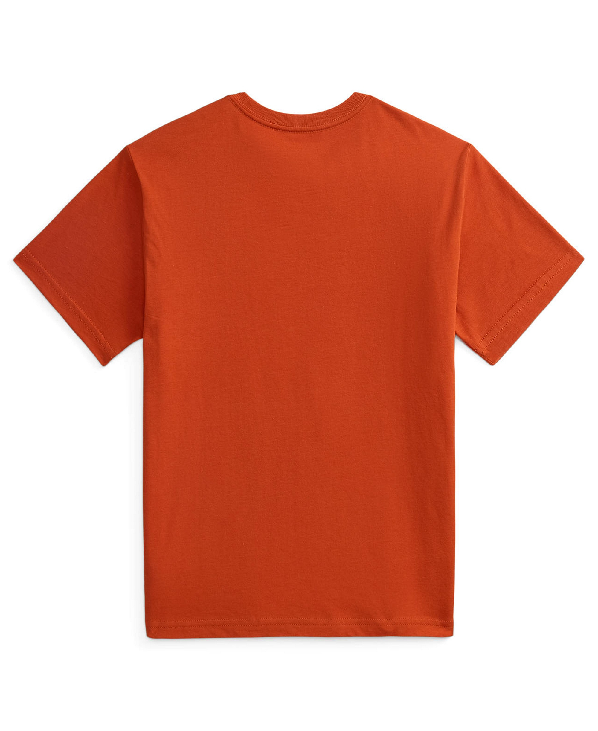 Polo Ralph Lauren Boys' 8-20 Polo Bear Cotton Jersey T-Shirt - Varsity Orange
