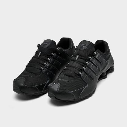 Men's Nike Shox NZ Casual Shoes - Black/Black/Black (IQ8263-002)
