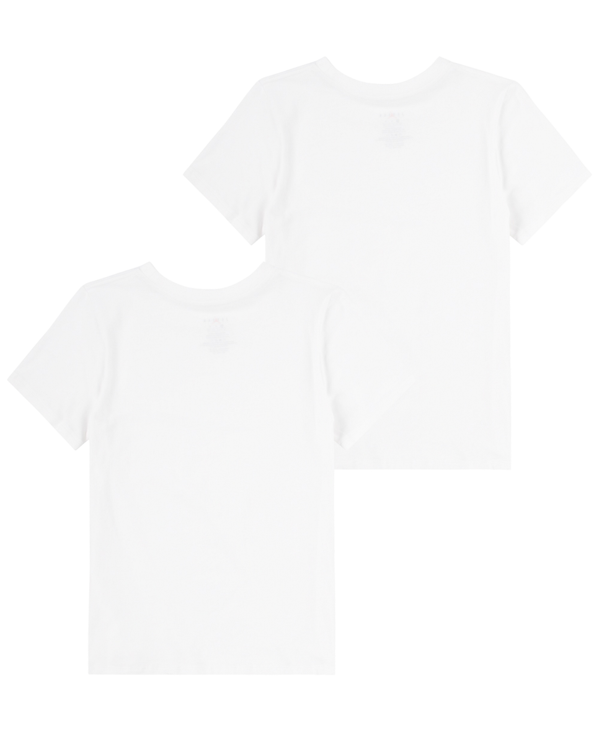 Jordan Boys' 8-20 Flight Base T-Shirt, 2-Pack - White