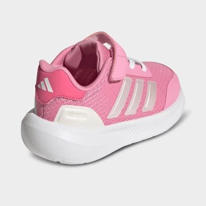 Girls' Toddler adidas X_PLR Path Hook-And-Loop Stretch Lace Casual Shoes - St Tropic Bloom/Zero Metallic/Pink Fusion - Back view