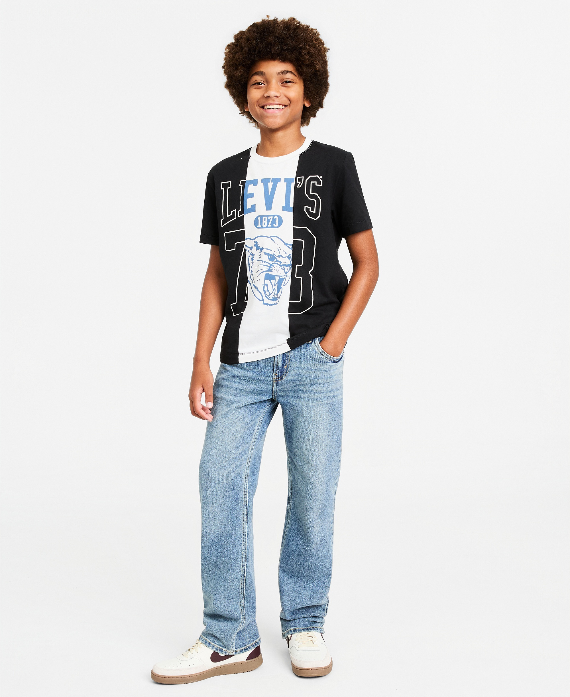 Levi's Boys' 8-20 555™ Relaxed Straight Jeans - Newport