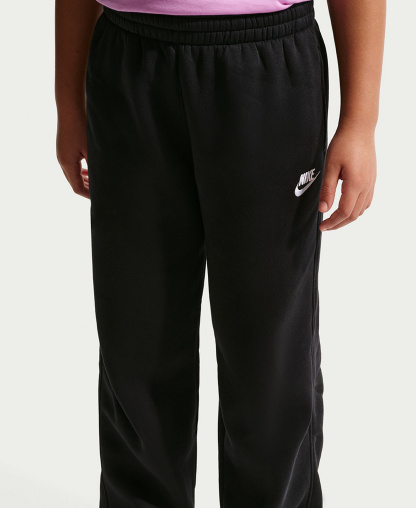 Nike Girls' and Boys' 7-20 Sportswear Loose Open-Hem Pants - Black
