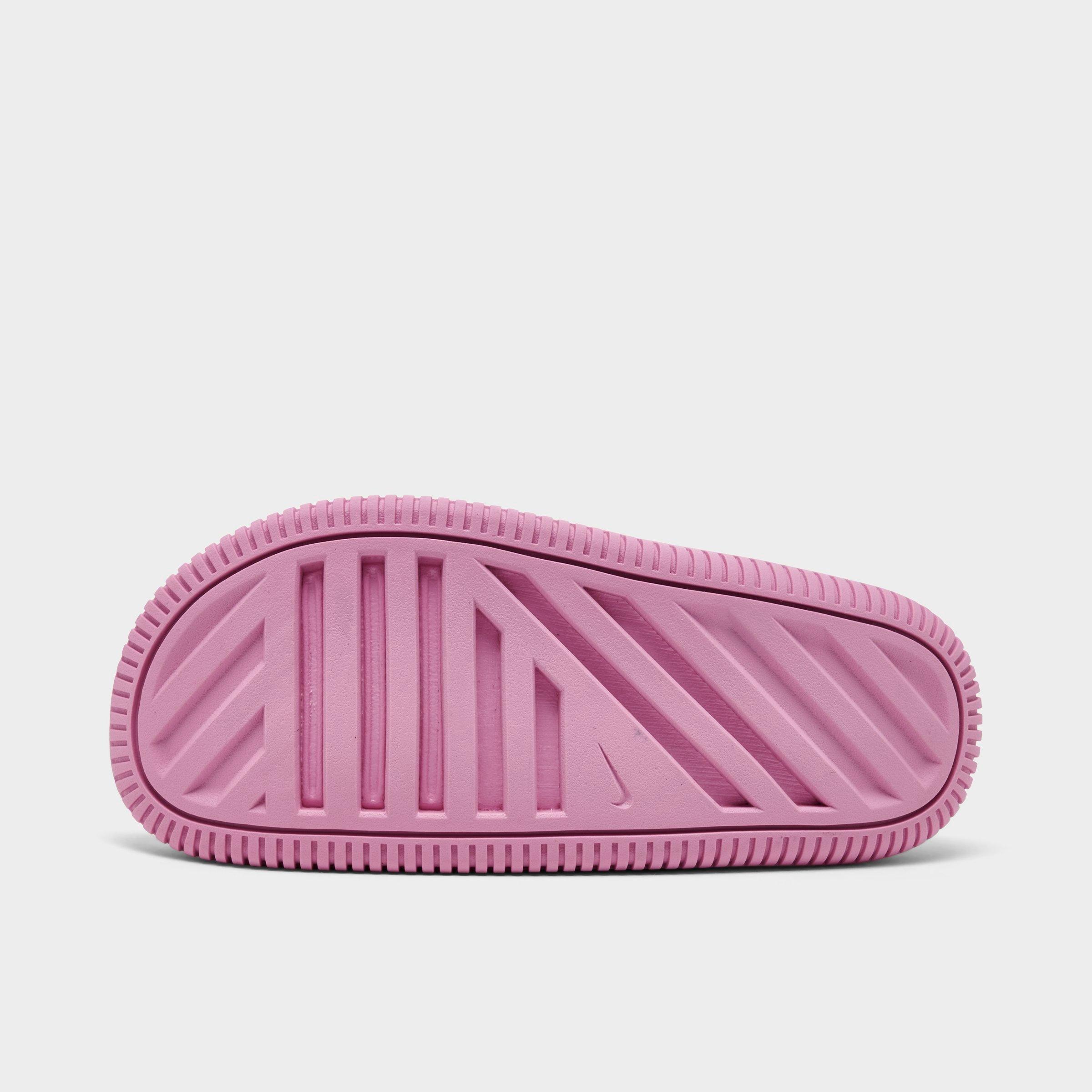 Little Kids' Nithtke Calm 2.0 Slide Sandals - Pink Rise - Bottom view