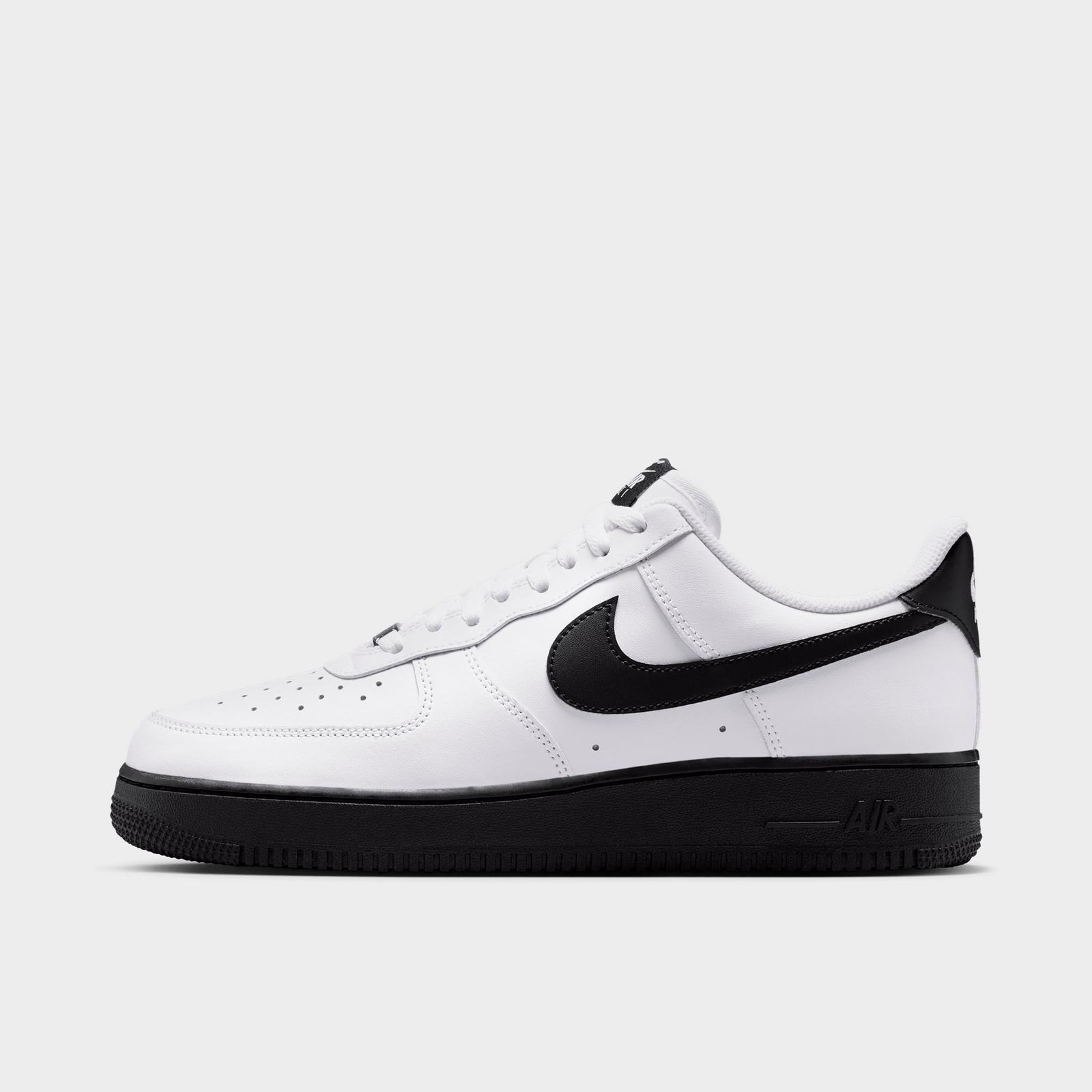 Men's Nike Air Force 1 '07 Low Casual Shoes - White/Black