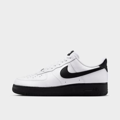 Men's Nike Air Force 1 '07 Low Casual Shoes - White/Black