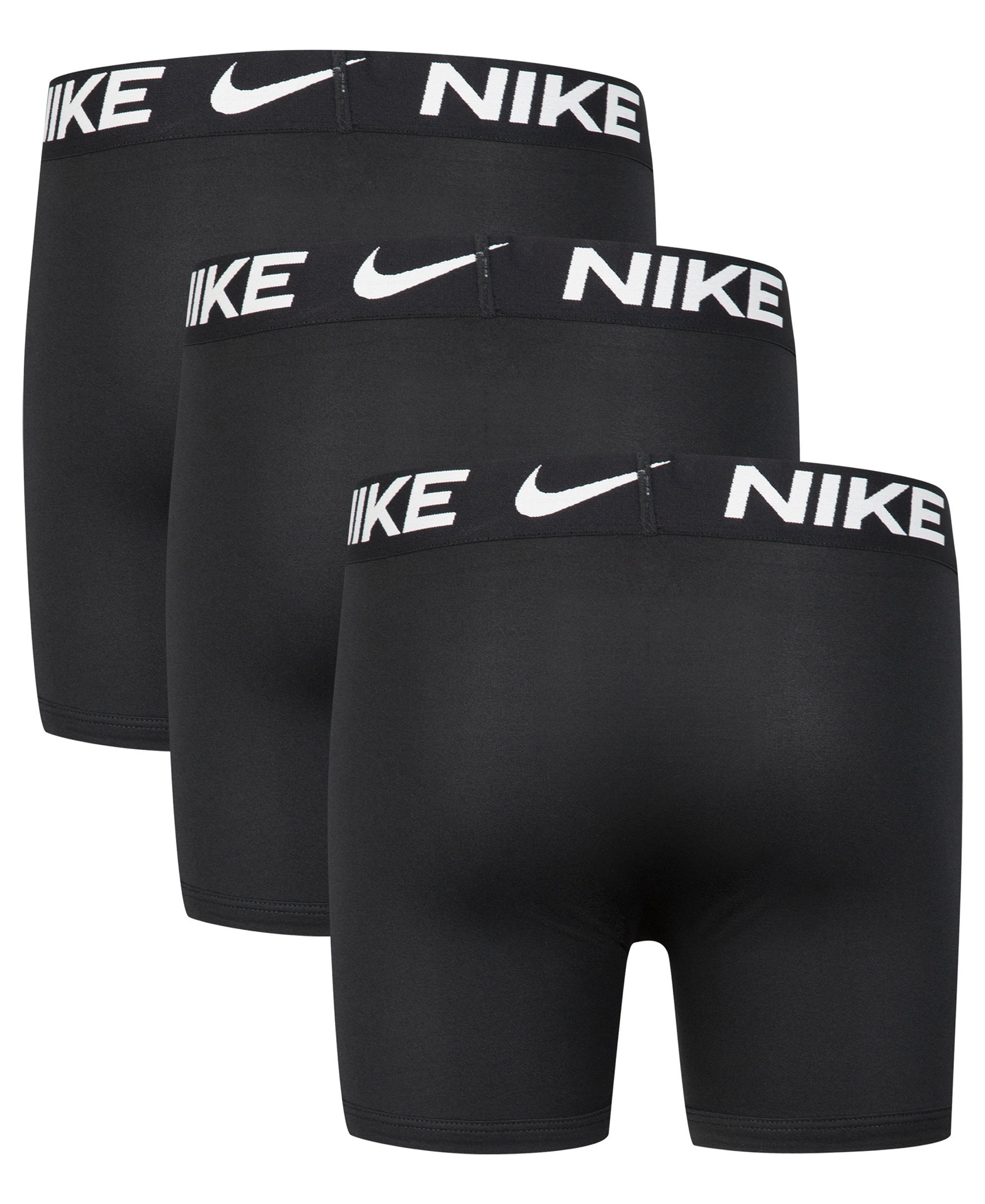 Nike Big Boys 3 PK. Essential Dri-FIT Boxer Briefs - Black