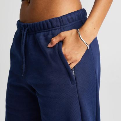 Women's adidas Originals adiSignature NY Wide-Leg Sweatpants - Team Navy Blue