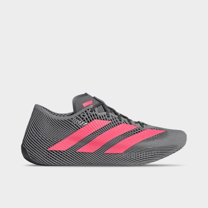 Men's adidas Climacool Laced Casual Shoes - Grey/Solar Turbo/Grey - Left shoe facing left. Outside of the shoe.